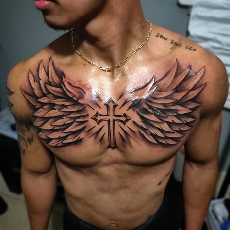 185 Trendy Chest Tattoos for Men - Tattoo Me Now