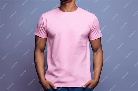 Premium Photo | Plain Pink TShirt Mockup for Personalized Designs