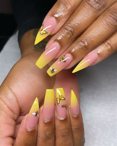 40+ Pretty Ideas for Pink and Yellow Nails that Turn Heads - Nail Designs Daily