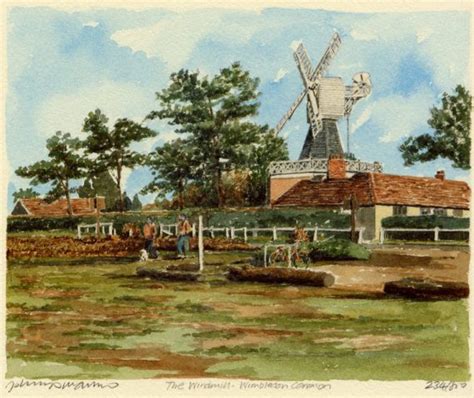 Wimbledon Common - Windmill - Portraits of Britain