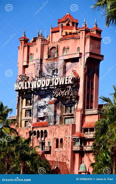 The Twilight Zone Tower Of Terror In Walt Disney Studios Park - DisneyLand Paris Editorial Photo ...