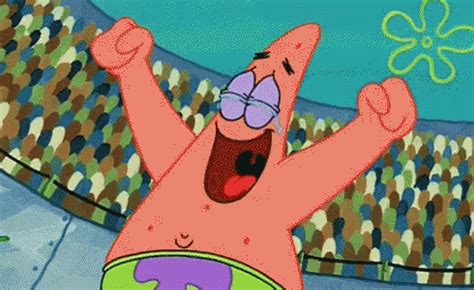 Patrick Wins GIF - SpongebobSquarepants PatrickStar Win - Discover & Share GIFs