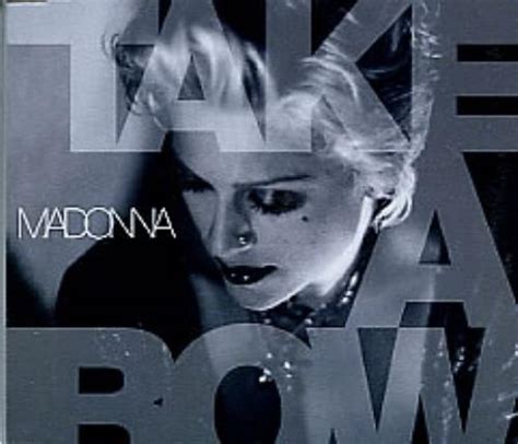 Madonna Take A Bow - Regular CD UK CD single (CD5 / 5") (38024)