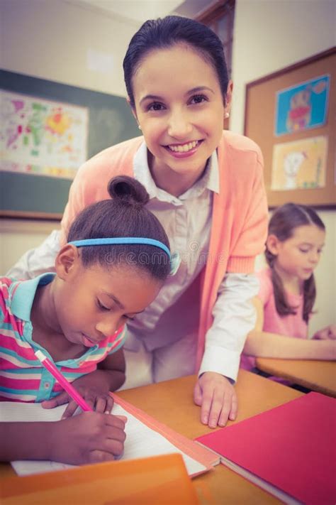 Teacher S Desk and Chalkboard Stock Image - Image of classroom, space: 20281859