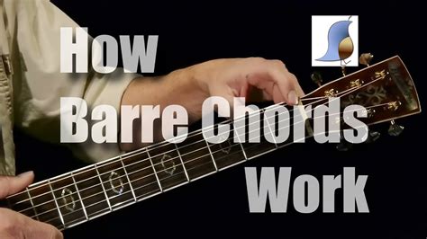 How Barre Chords Work - Guitar Lesson - YouTube