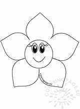 Flower Head Coloring Page Sketch sketch template