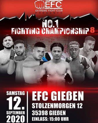 EFC No. 1 Fighting Championship 8 | Event | Tapology