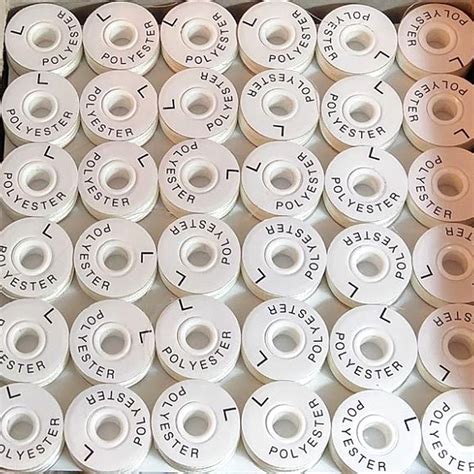 144 L Paper Sideless Prewound Bobbins for Embroidery Machine