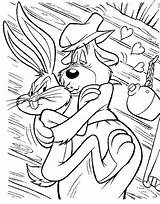 Bugs Bunny Coloring Page  Home sketch template