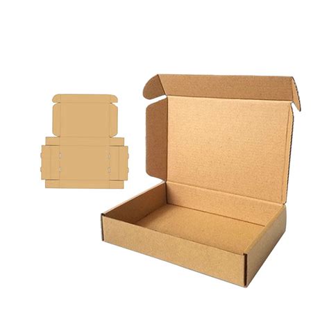 Corrugated Flat Box Packaging Box In Stock - Buy Corrugated Box,Corrugated Paper Box,Flat Box ...