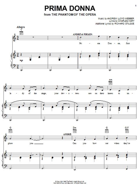 Prima Donna | Sheet Music Direct