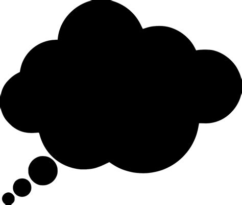 SVG > balloon thought cartoon dream - Free SVG Image & Icon. | SVG Silh