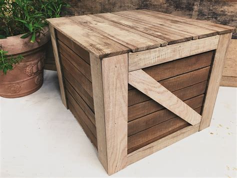 20+ Wooden Crate With Lid – ZYHOMY