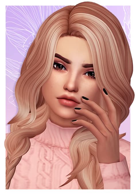 ☁️ | Sims hair, Sims mods, Sims 4 black hair