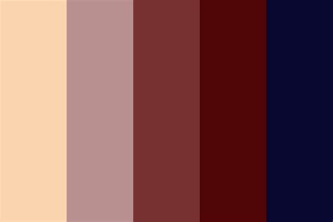 Burgundy And Navy Blue Color Palette Colorpalette Bur - vrogue.co