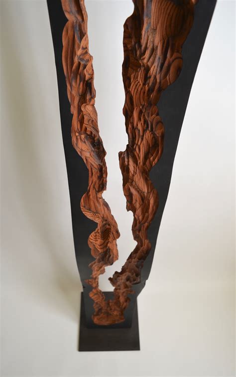 Contemporary Wood Sculptures - Flow series | Lutz Art Design