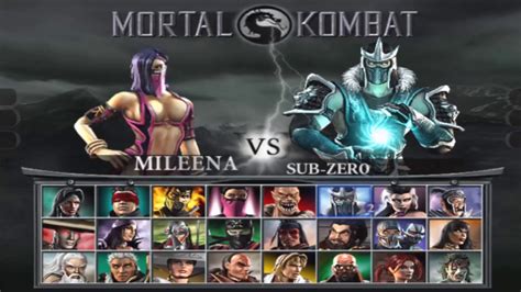 Mortal Kombat Deception (Unchained) Music OST - Character Select Arcade Mode - YouTube