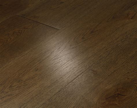 River Wandle Cross-sawn Distressed Oak Flooring With Dark Brown Finish ...