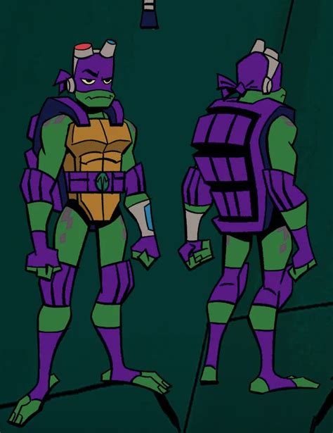 RotTMNT⎟Donatello⎟Front & Back Donatello Ninja Turtle, Donatello Tmnt, Tmnt Turtles, Male Pose ...