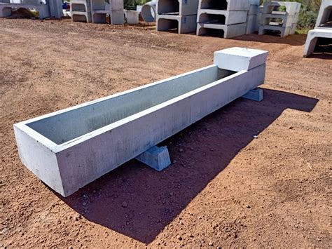 Combo Concrete Water Troughs For Cattle & Livestock Perth | Dallcon