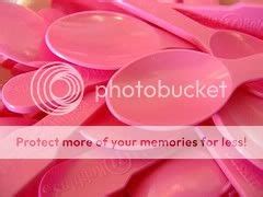 Pink Addict: For Pink Provocateurs: Iconic Pink: Baskin Robbins' Spoons