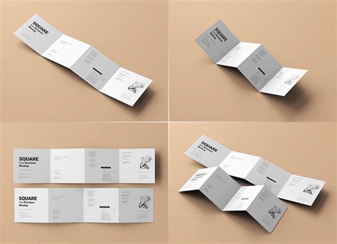 Free 5 Fold Accordion Brochure Mockup Psd Good Mockup - vrogue.co