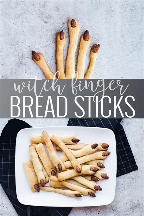 Witch Fingers Breadsticks | halloween recipe ideas | halloween appetizers | witches finger ...