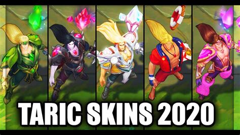 All Taric Skins Spotlight 2020 (League of Legends) - YouTube