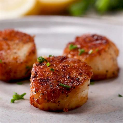 Seared Scallops Recipe by Maklano