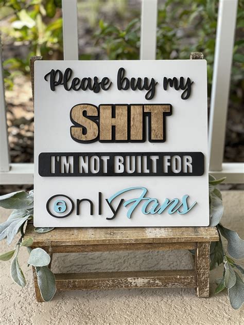 Funny Sales Sign Only Fans Funny Craft Fair Signs - Etsy UK