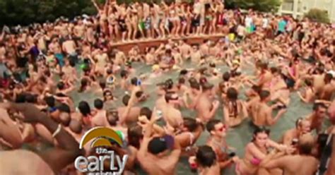 Pool party gone-wild: Thousands show up - CBS News