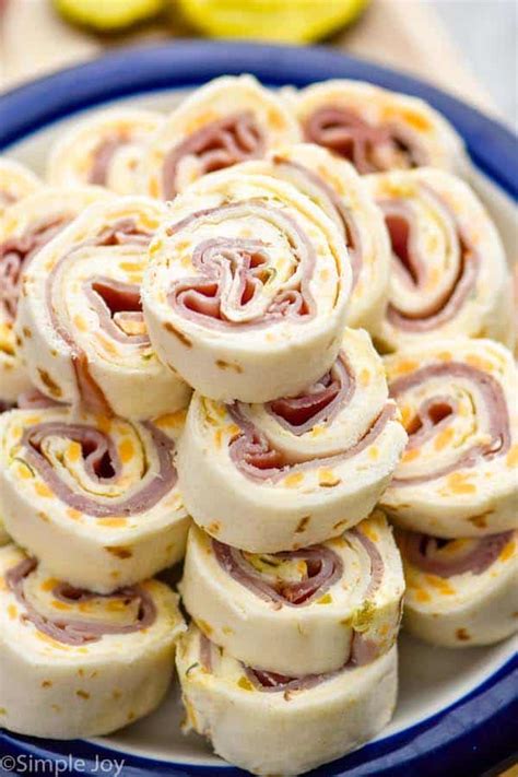 Ham and Cheese Roll Ups - Simple Joy