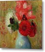 Floral Arrangement in Green Vase Painting by William James Glackens | Pixels