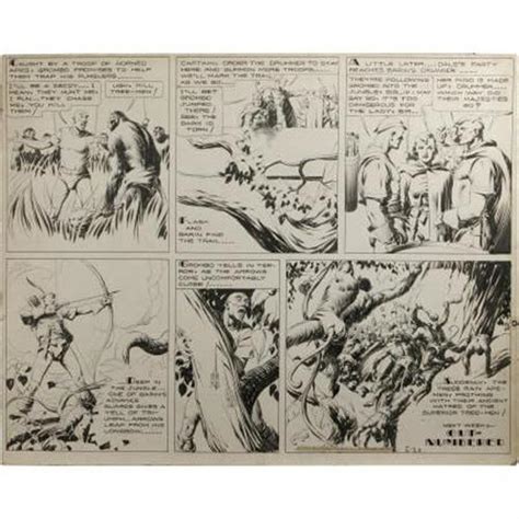 Alex Raymond - Flash Gordon Sunday Original Art