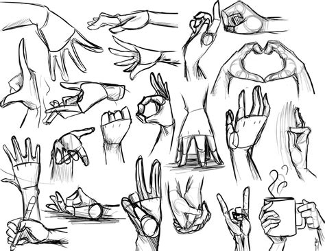 Hand Reference by Vmillzy on DeviantArt