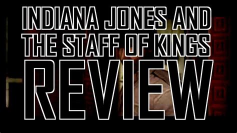 Indiana Jones and the Staff of Kings review - YouTube