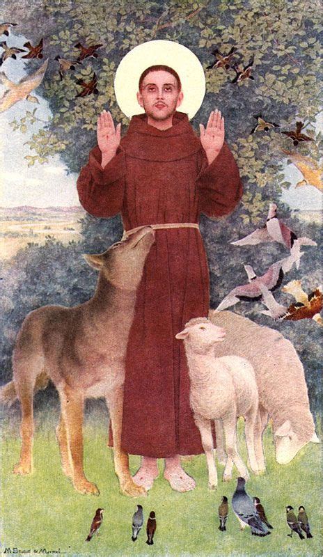 St. Francis of Assisi. Patron saint of animals