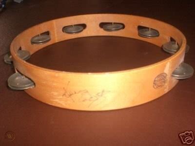 Kenny Rogers Autograph Tambourine Autographed Tamborine | #39799805