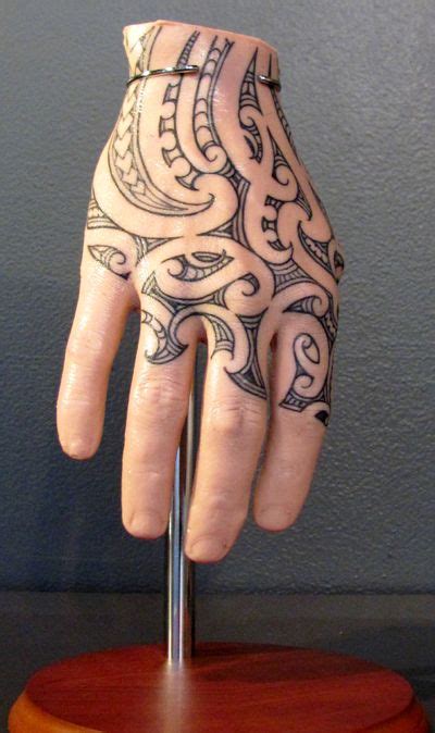 Maori Hand (Tattoo Silicon Hand) by Whitireia Visual Arts and Design ...