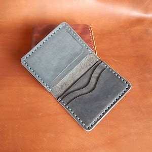 Personalized Mens Leather Wallet Bifold Wallet Wallet for - Etsy