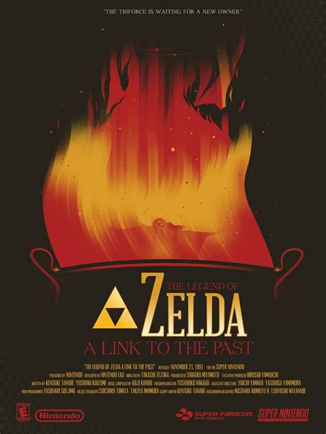 The Geeky Nerfherder: Cool Art: 'The Legend Of Zelda' Posters by Marinko Milosevski