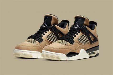 Swag Craze: First Look: Air Jordan 4 WMNS Retro - 'Mushroom'