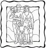 Family Coloring Pages sketch template