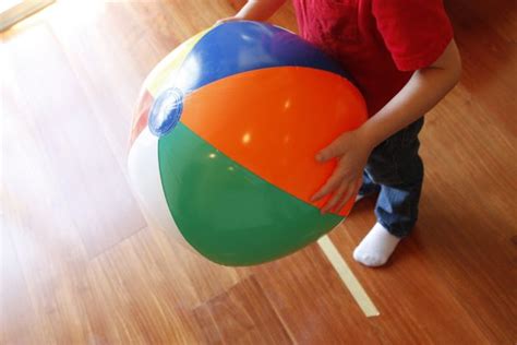 10 Cheap & Easy Indoor Beach Ball Games to Keep Kids Active - Modern ...