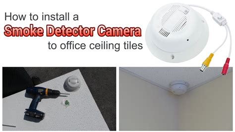 How to Install a Hidden Smoke Detector Security Camera