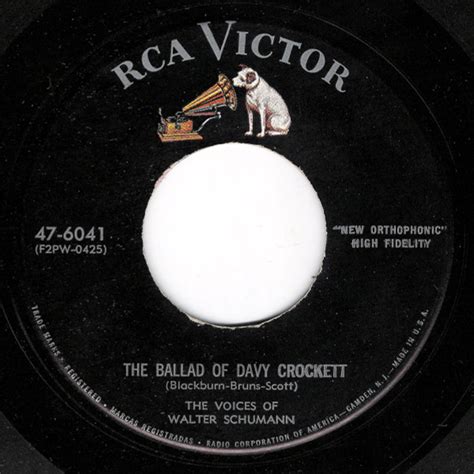 The Ballad Of Davy Crockett | Discogs