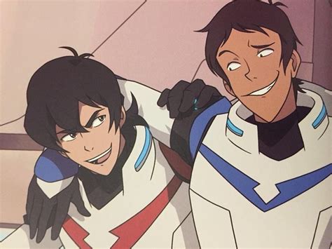 y'know, lance and keith, hand in hand — keith and lance aren’t even trying to be subtle ...