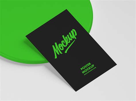 Free Brand Promotion Poster Mockup by Mockup Hunts on Dribbble