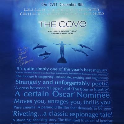 The Cove Official Movie Poster-Signed - OPS Productions