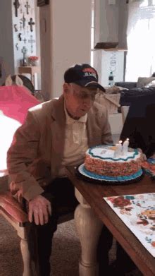 Funny Old Man Birthday Gif